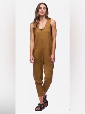 NWOT. Indyeva Zuha Romper in bronze. Size S.